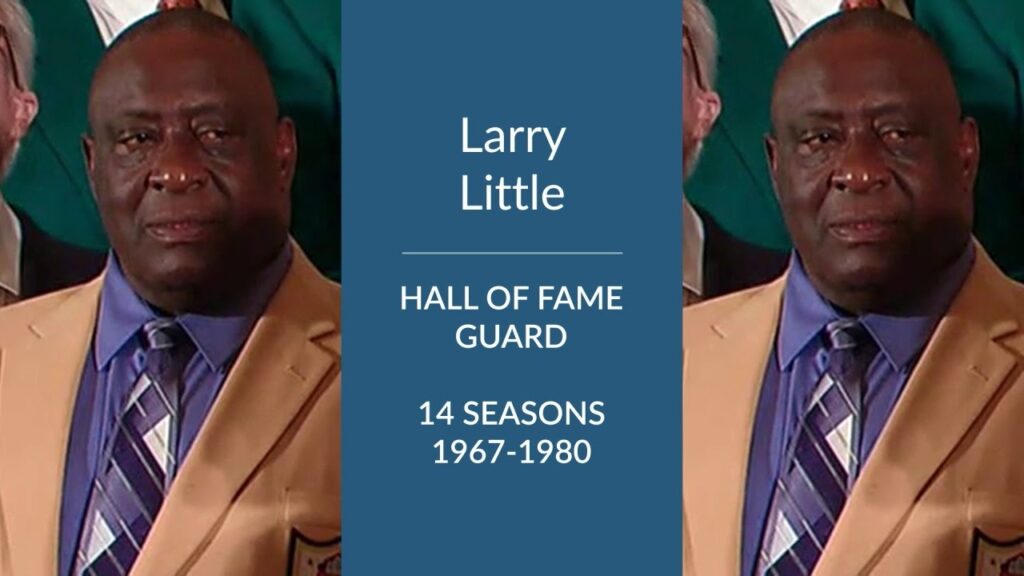 larry little hall of fame football guard