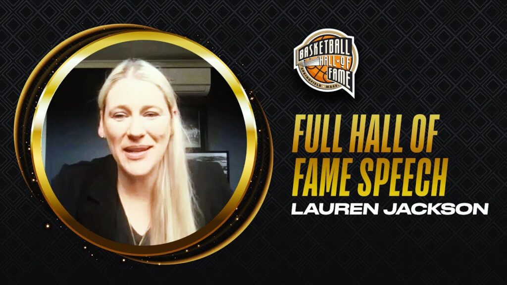 lauren jackson hall of fame enshrinement speech