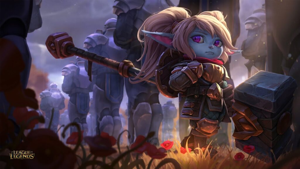 league of legends full game poppy w corn