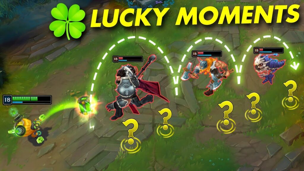 league of legends super lucky moments