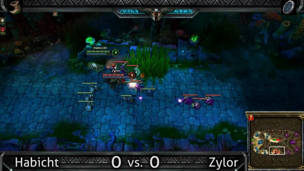 league of legends top elo 1on1 habicht vs zylor