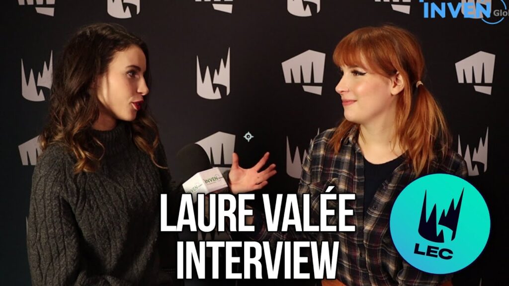 lec laure valee talks about her career and common obstacles as a woman in esports