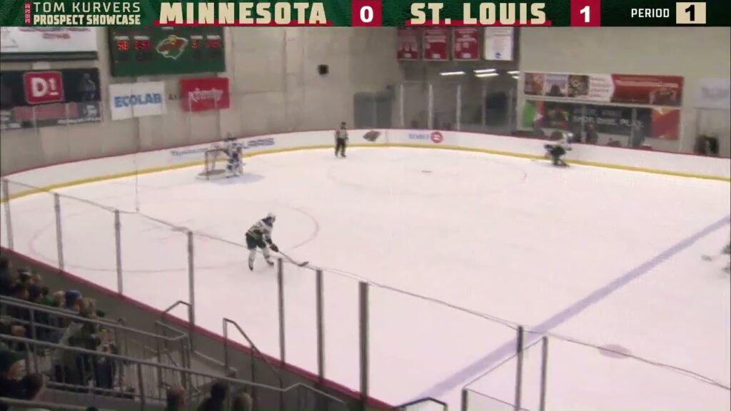 leo loof in prospect tournament vs minnesota and chicago