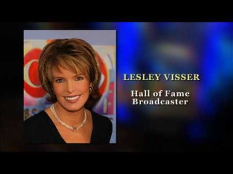 lesley visser short video biography