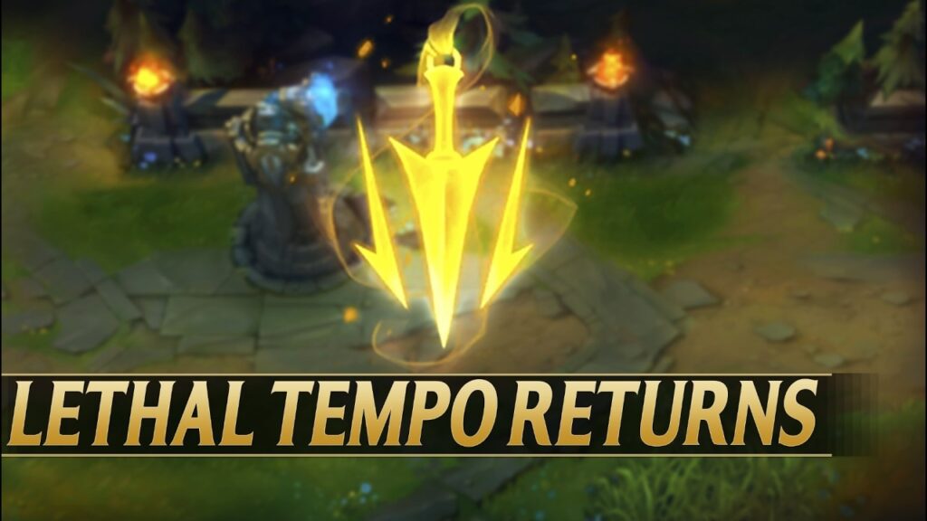 lethal tempo is coming back league of legends 1