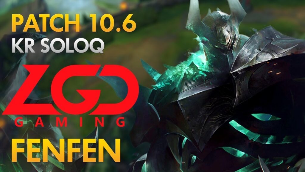 lgd gaming fenfen top lane mordekaiser vs fiora kda 10 3 10