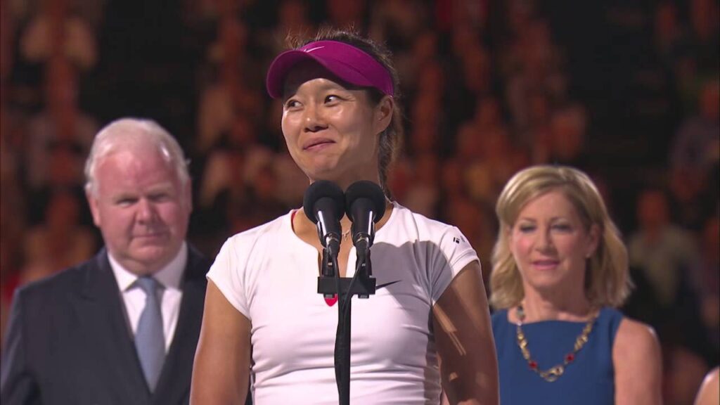 li nas brilliant winners speech australian open 2014