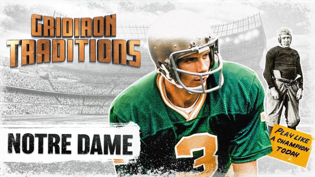 like it or not notre dame earned its legendary status the hard way gridiron traditions