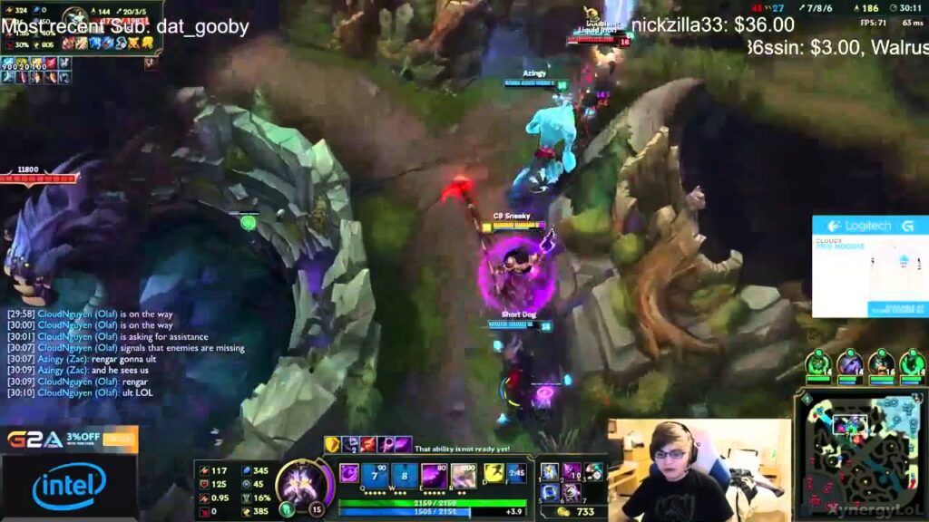 liquid inori rengar assassinates doublelift through entire team league of legends