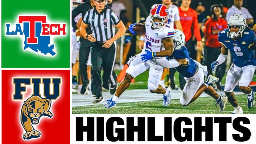 louisiana tech vs florida international highlights ncaa college football 2023 college football