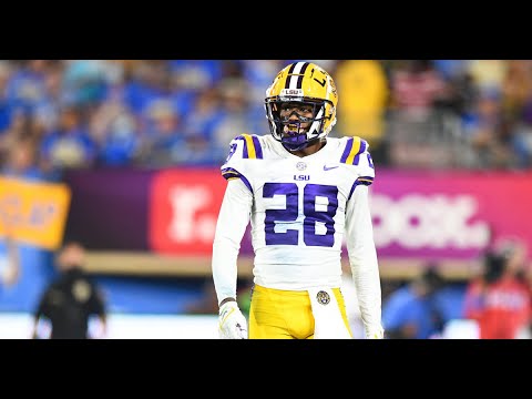 lsu cornerback major burns official freshman year highlight reel