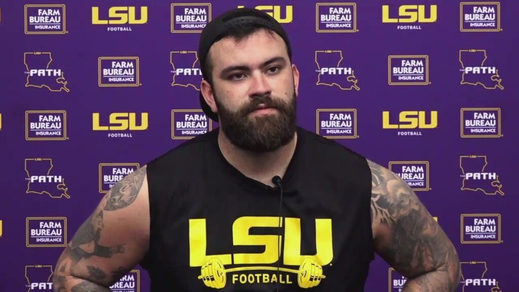 lsu dl gio paez interview tigers football