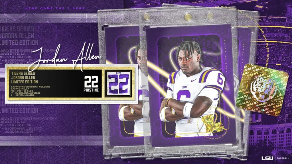 lsu football signee highlights jordan allen