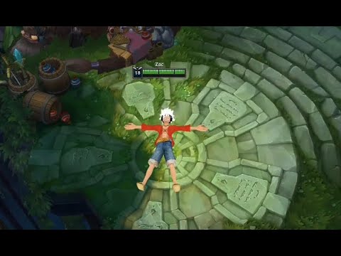 luffy awakens gear 5 in league of legends