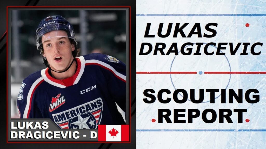 lukas dragicevic highlights 2023 nhl draft prospect lukas dragicevic scouting report