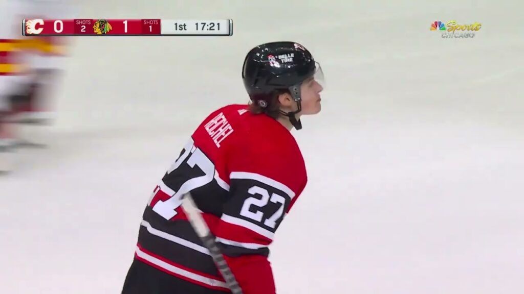 lukas reichel goes between his legs for his first nhl goal