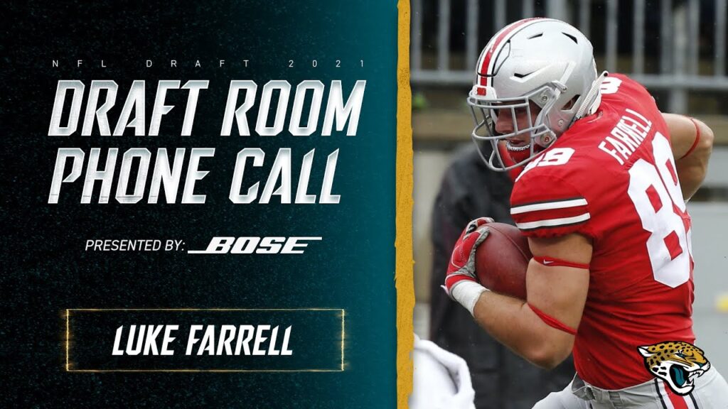 luke farrell gets the draft call exclusive inside the draft room