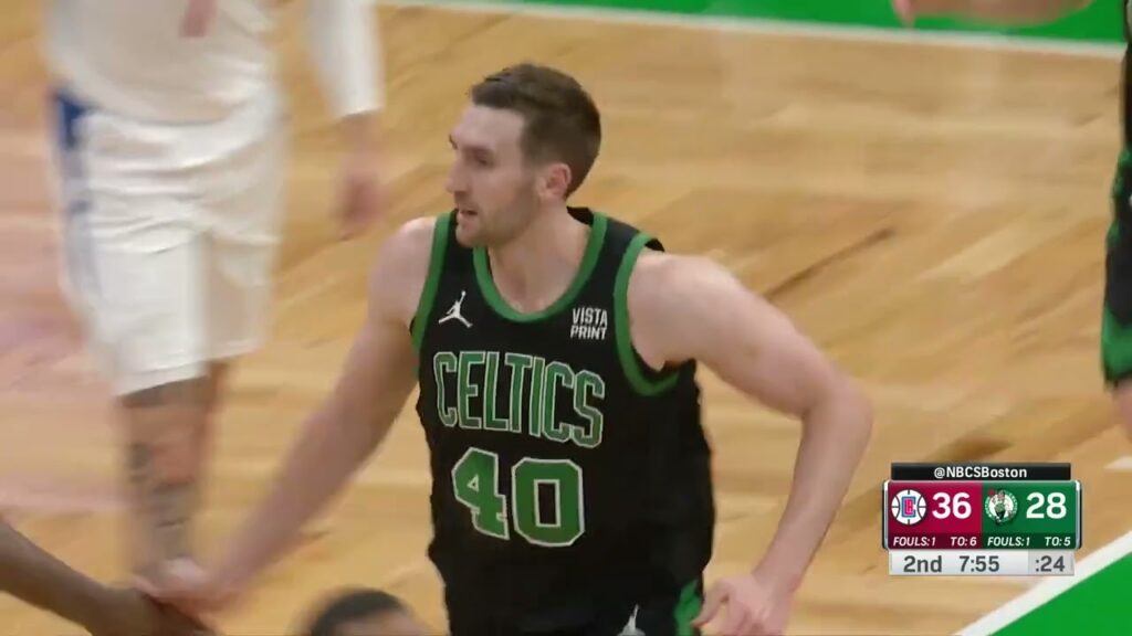 luke kornet scoring highlights boston celtics 2023 24