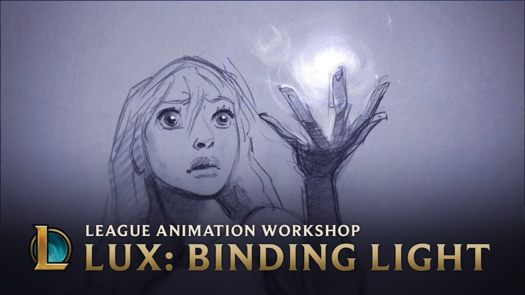 lux binding light league animation workshop league of legends 1