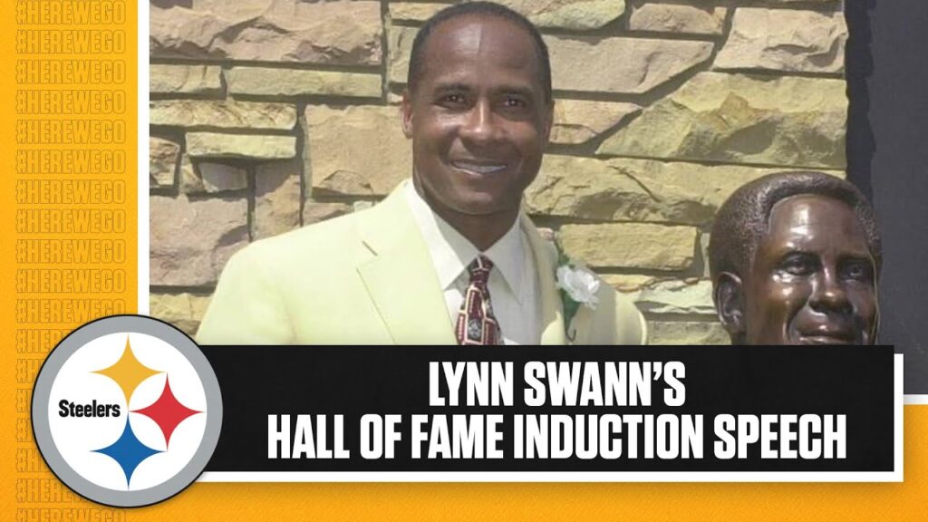 lynn swanns pro football hall of fame induction speech in 2001 pittsburgh steelers