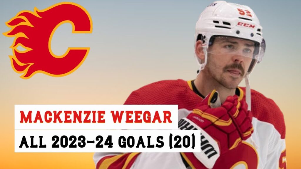 mackenzie weegar 52 all 20 goals of the 2023 24 nhl season