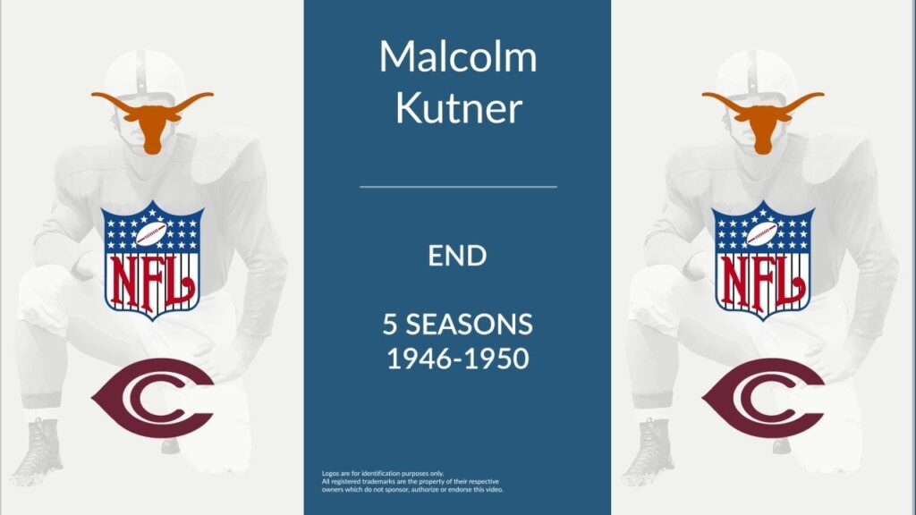 malcolm kutner football end and defensive back