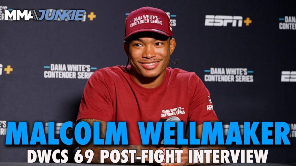 malcolm wellmaker recounts perfect ko to earn ufc contract from dana white dwcs 69