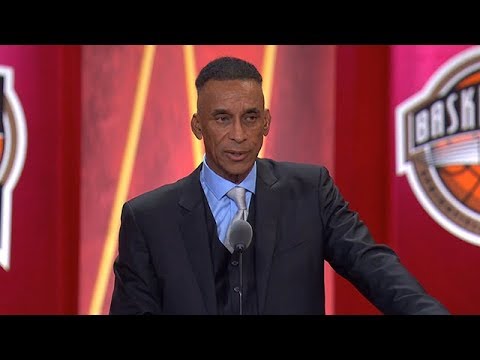 mannie jacksons basketball hall of fame enshrinement speech