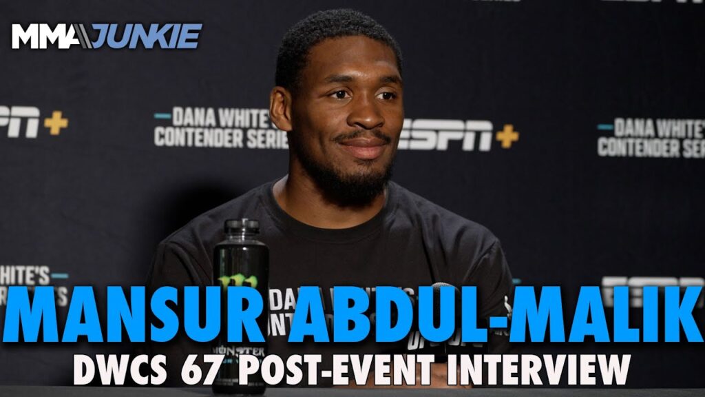 mansur abdul maliks ufc dreams realized with tko victory dwcs 67