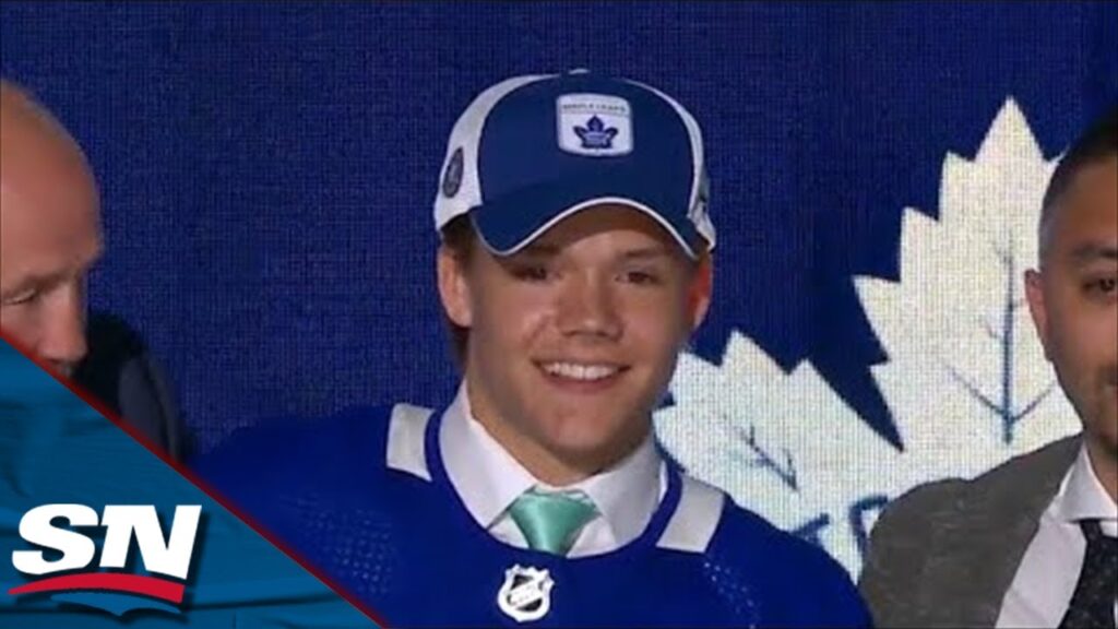 maple leafs choose easton cowan with 28th pick in the 2023 nhl draft