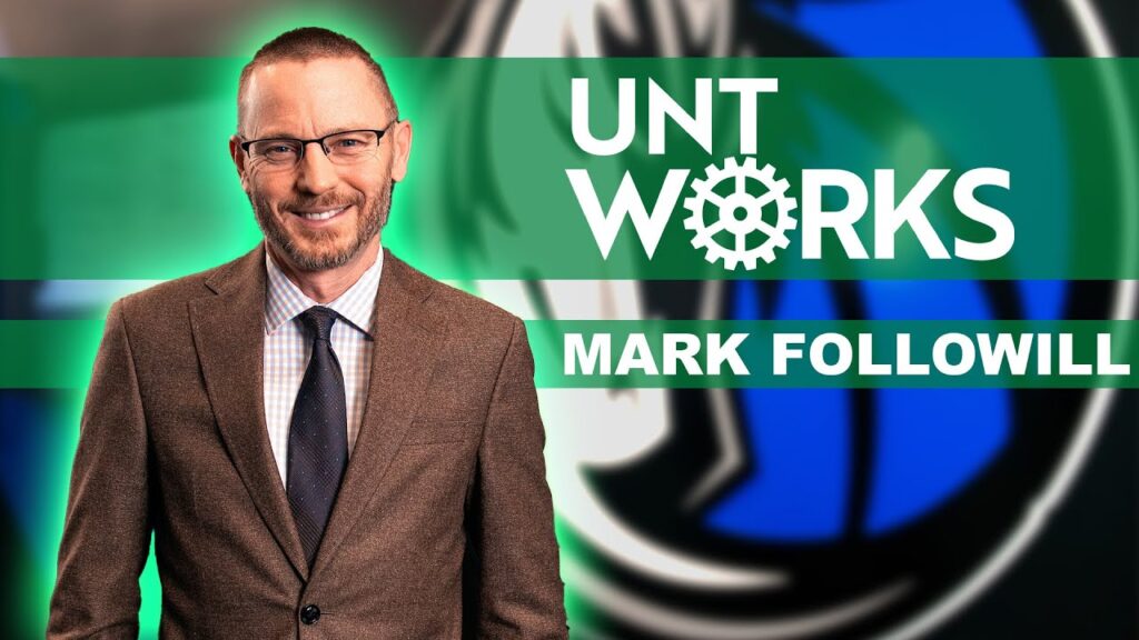 mark followill voice of the dallas mavs unt works