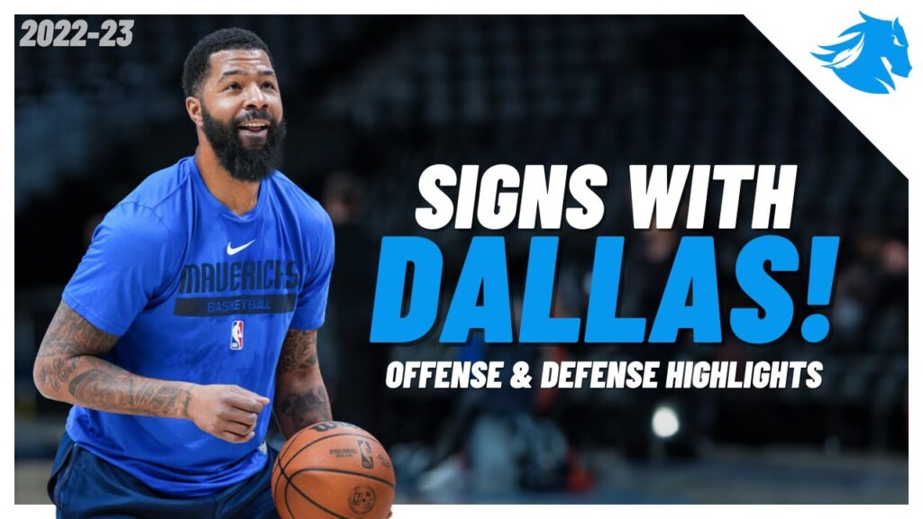 markieff morris highlights signs with the dallas mavericks