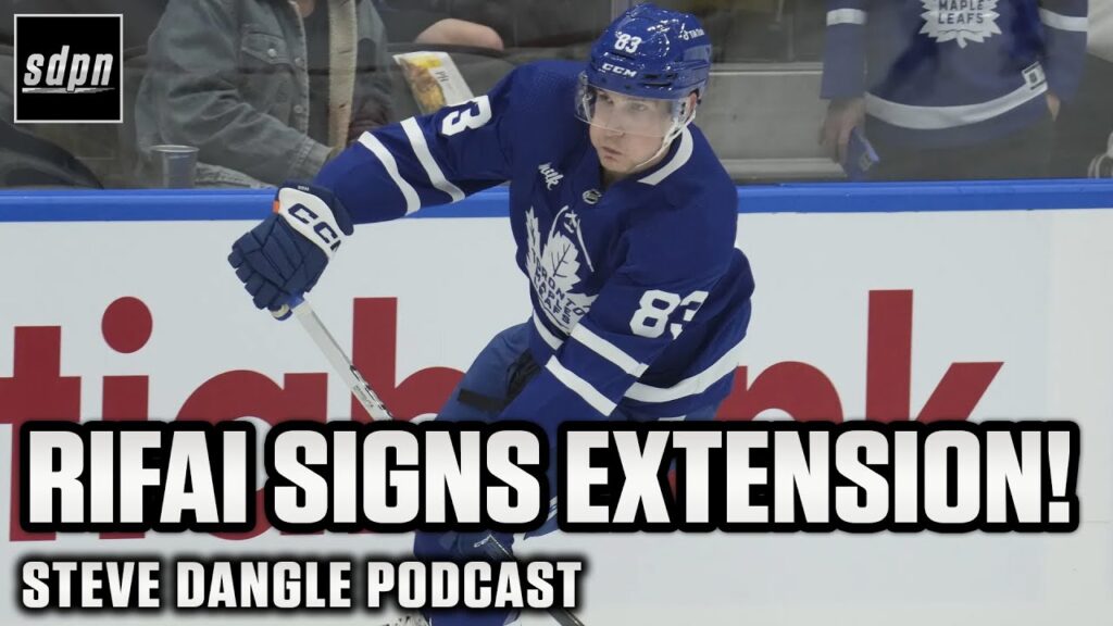 marshall rifai signs 2 year extension with leafs sdp clip