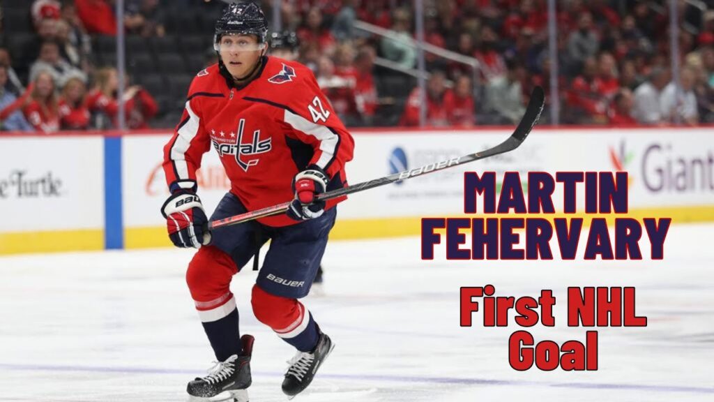 martin fehervary 42 washington capitals first nhl goal oct 23 2021