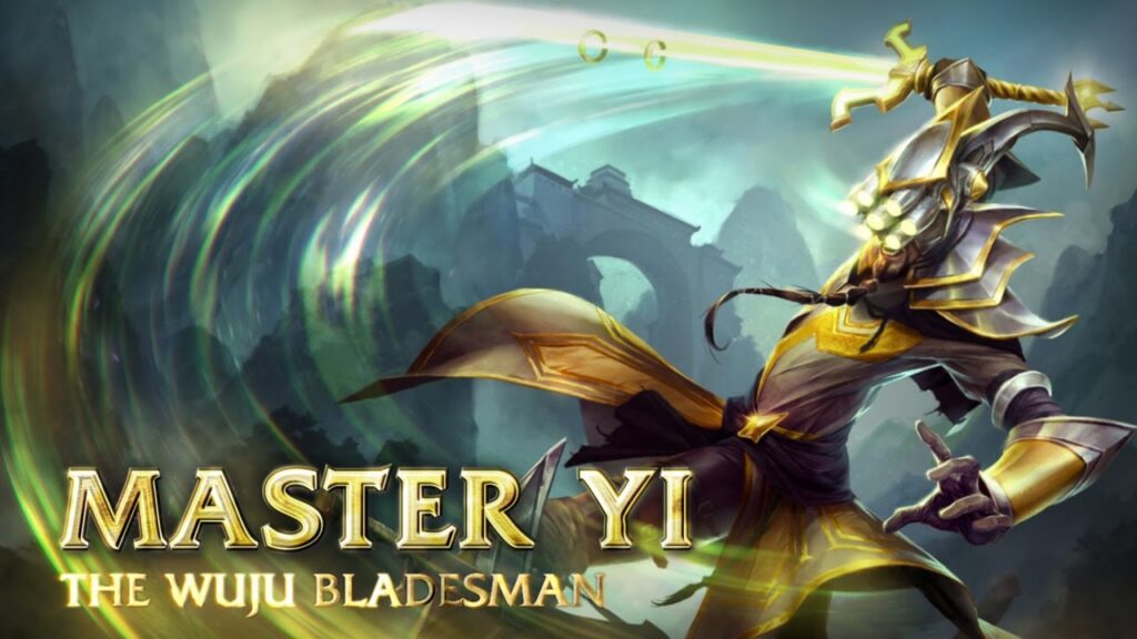 master yi champion spotlight gameplay league of legends 1