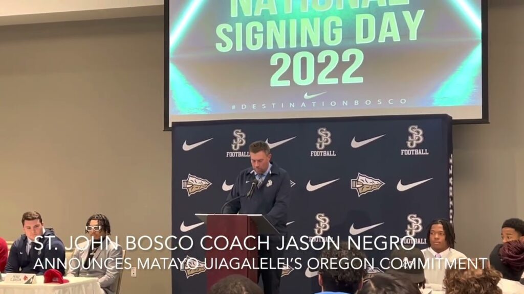 matayo uiagalelei signs with oregon football