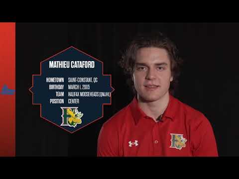 mathieu cataford vegas golden knights 77th overall