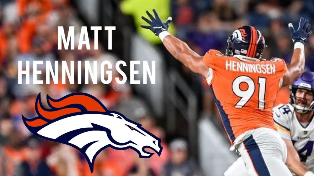 matt henningsen 2022 rookie highlights denver broncos dl