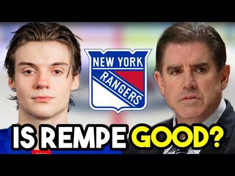 matt rempe has had a wild start to his nhl career new york rangers prospect update