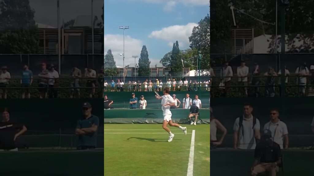 matteo martineaus perfect grass court play at wimbledon wimbledon tennis