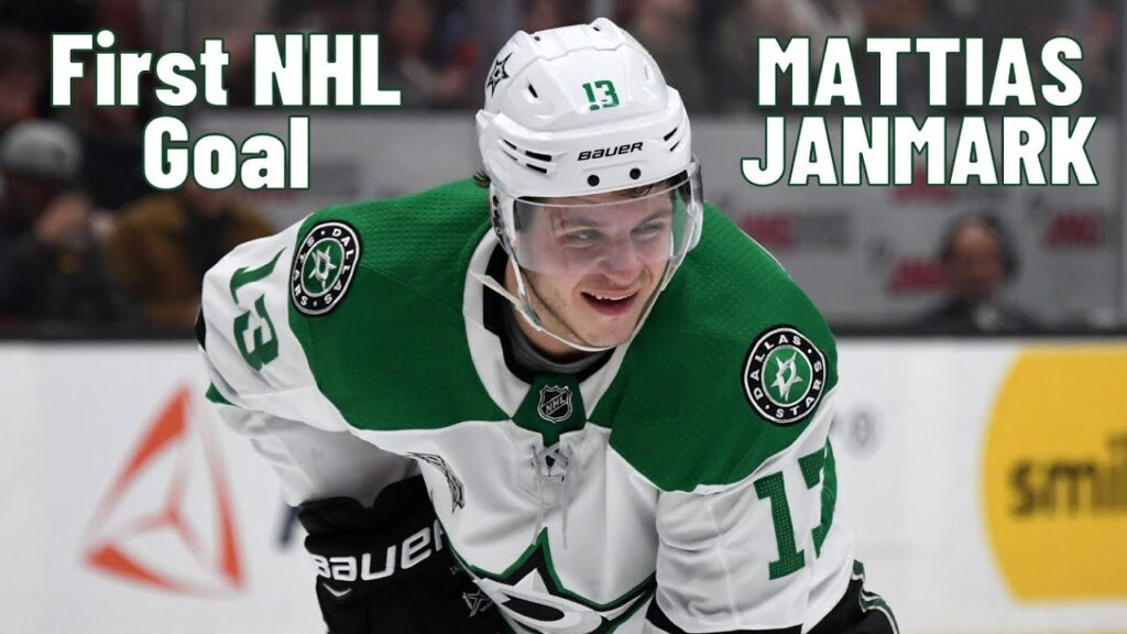 mattias janmark 13 dallas stars first nhl goal oct 8 2015 classic nhl