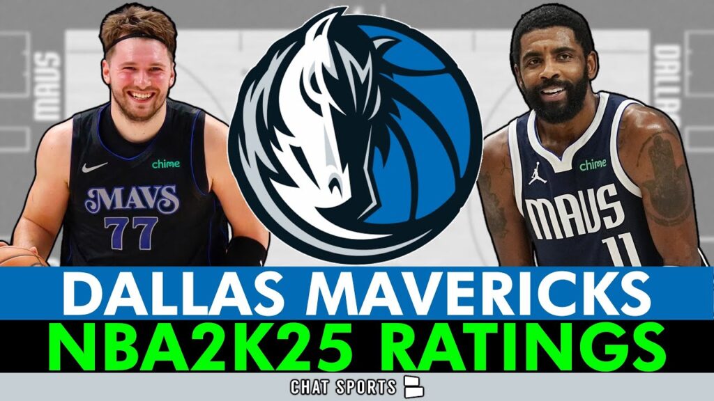 mavericks nba 2k25 ratings reveal where do luka doncic kyrie irving rank among nbas best