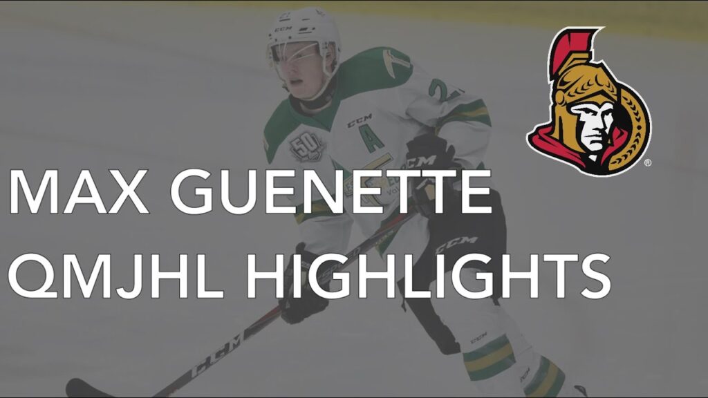 maxence guenette 2018 19 qmjhl highlights