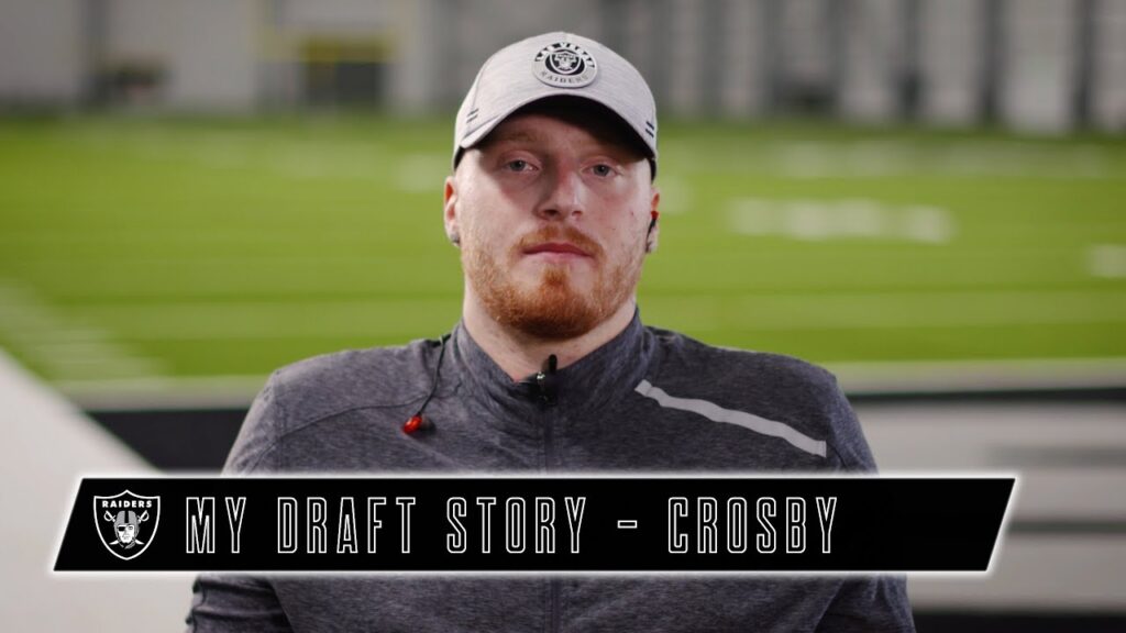 maxx crosby knew he was headed to the raiders with no 106 pick my draft story las vegas raiders