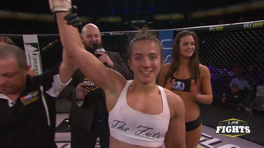 maycee barber vs audrey perkins full fight video