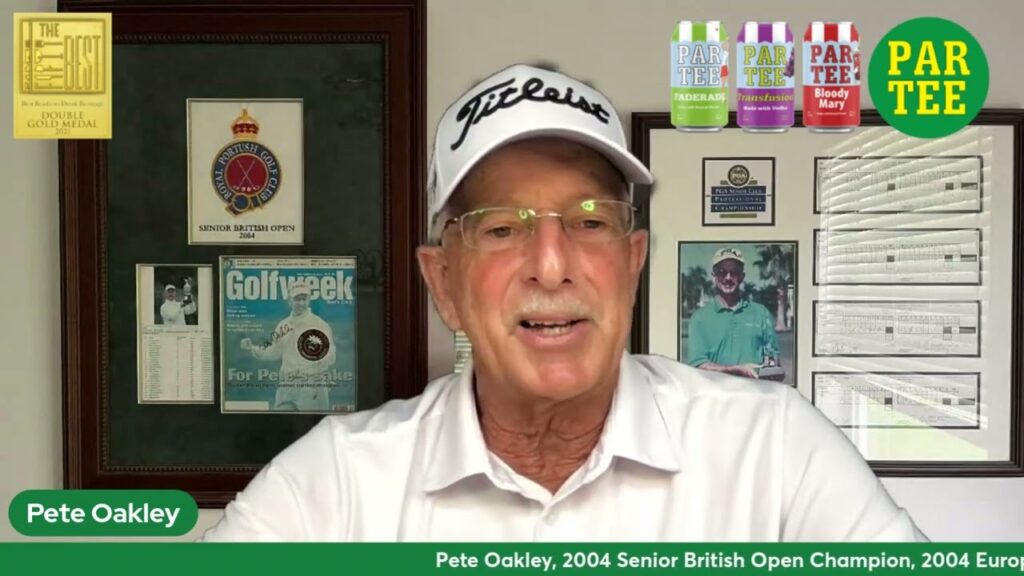 meet pete oakley the 2004 senior british open champion