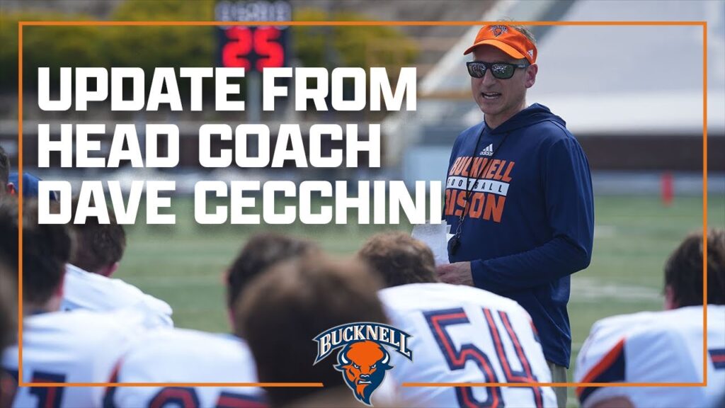 message from bob odell bucknell head football coach dave cecchini