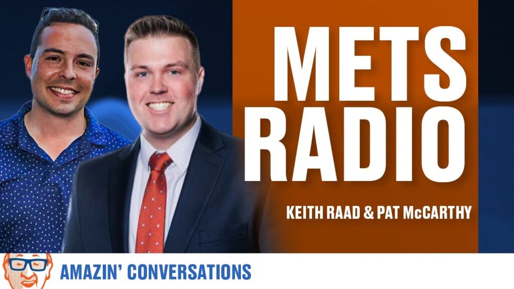 mets radio broadcasters keith raad and pat mccarthy