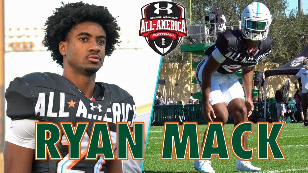 miami signee ryan mack impresses with pass breakups coverage at under armour all america practices