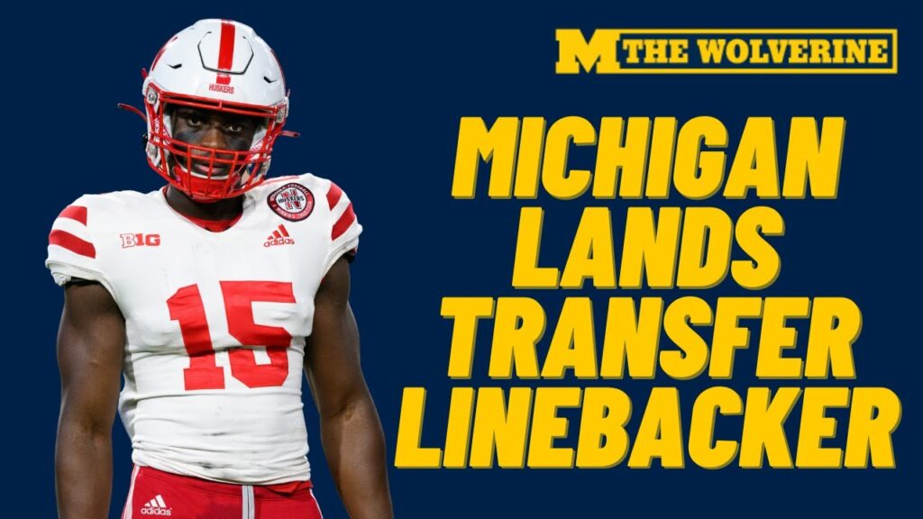 michigan lands nebraska transfer linebacker ernest hausmann the wolverine analysis goblue